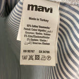 MAVI WOMEN'S DRESS white blue M