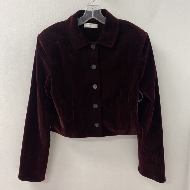 Commense WOMEN'S BLAZER/JACKET burgundy M