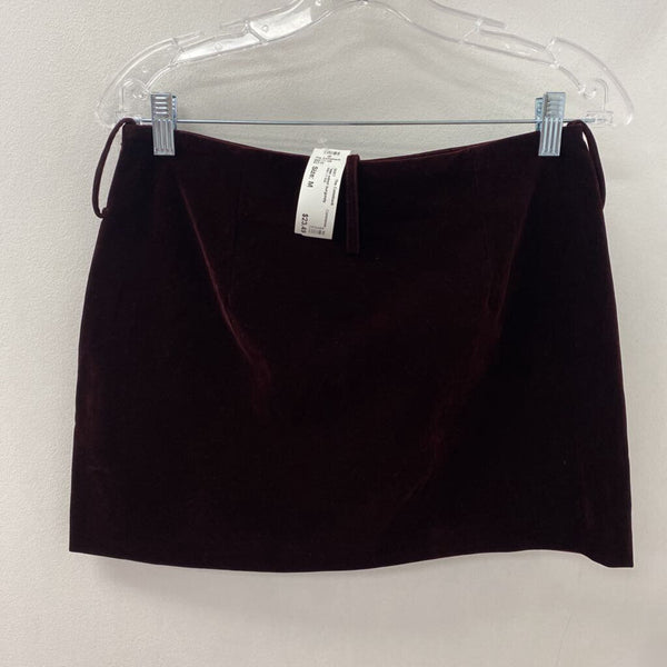Commense WOMEN'S SKIRT burgundy M