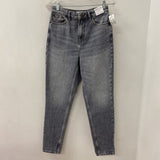 TOPSHOP WOMEN'S JEANS grey S/28