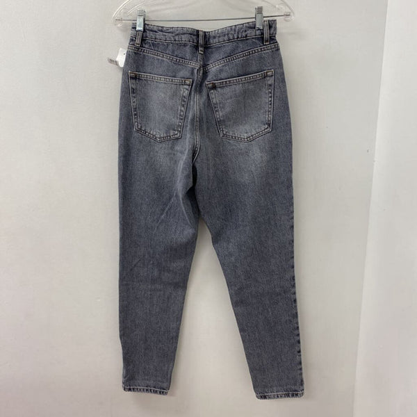 TOPSHOP WOMEN'S JEANS grey S/28