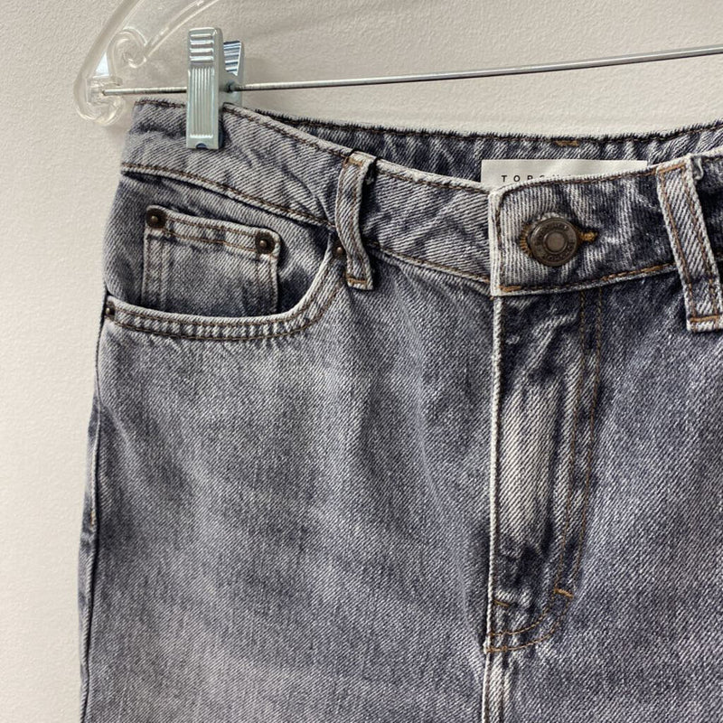 TOPSHOP WOMEN'S JEANS grey S/28