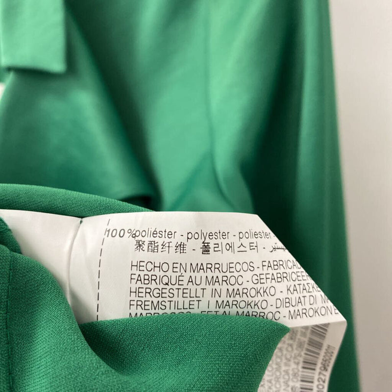 ZARA WOMEN'S BLOUSE/SHIRT green XS