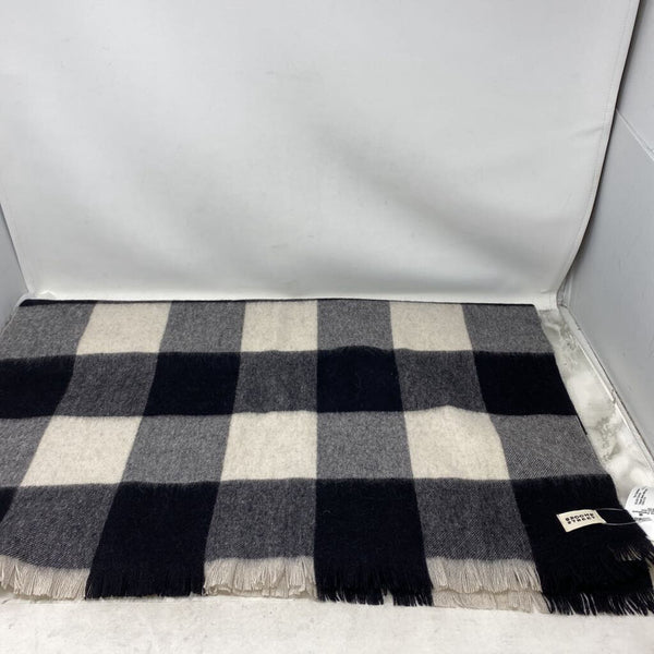 KATE SPADE WOMEN'S SCARF/SHAWL black white grey