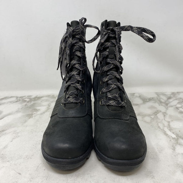 SOREL WOMEN'S BOOTS WINTER grey black 8