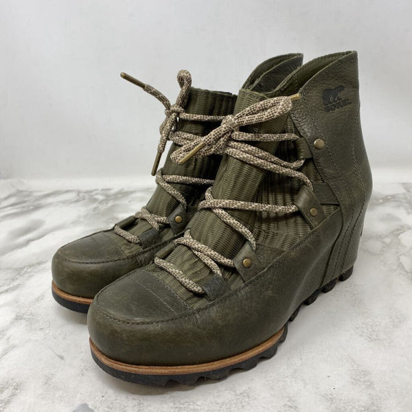 SOREL WOMEN'S BOOTS green 8