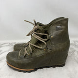 SOREL WOMEN'S BOOTS green 8
