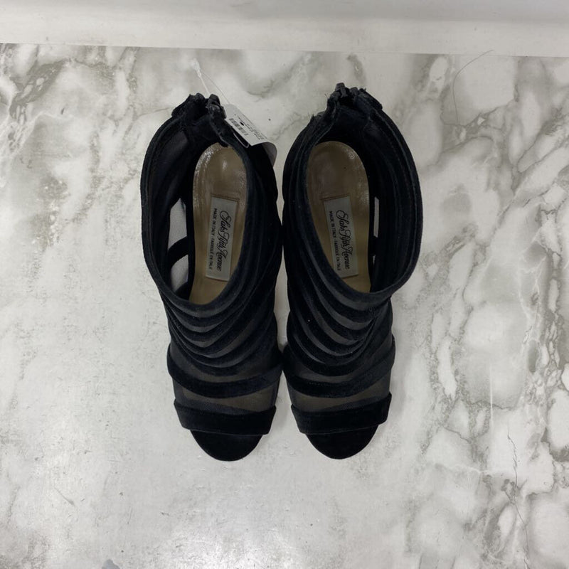 SAKS FIFTH AVE WOMEN'S HEELS black 7