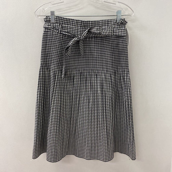 ZARA WOMEN'S SKIRT black white M