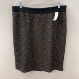 MICHELSTUDIO collection WOMEN'S PLUS BOTTOM black silver sparkle XXL