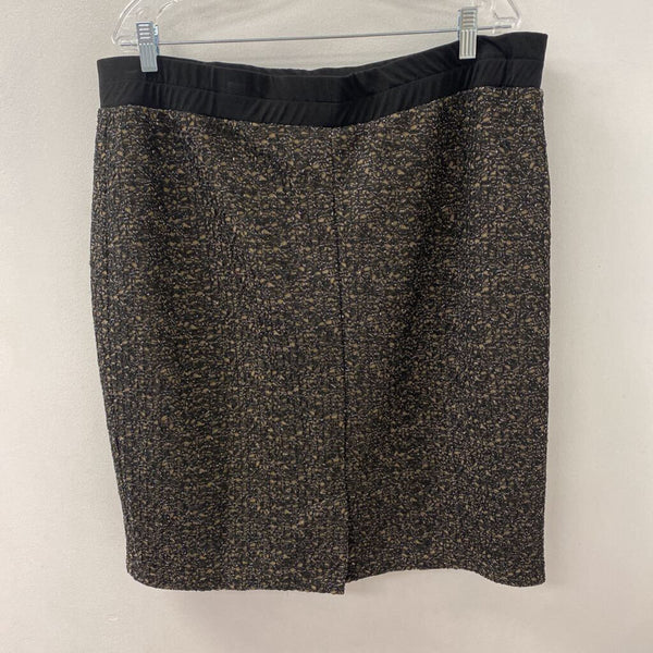 MICHELSTUDIO collection WOMEN'S PLUS BOTTOM black silver sparkle XXL