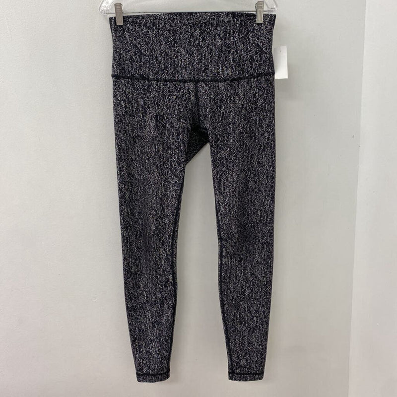 LULULEMON WOMEN'S ACTIVE BOTTOM black white mix M