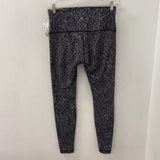 LULULEMON WOMEN'S ACTIVE BOTTOM black white mix M