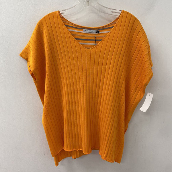 ZAKET & PLOVER WOMEN'S SWEATER orange S