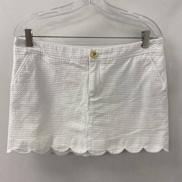 lilly pulitzer WOMEN'S SKORT white 10