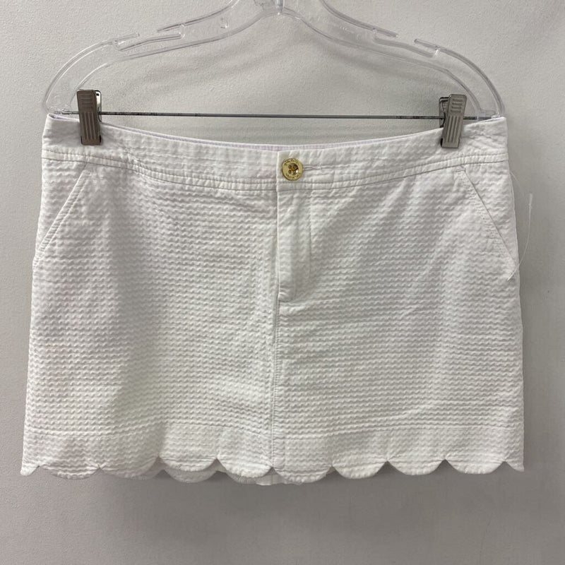lilly pulitzer WOMEN'S SKORT white 10