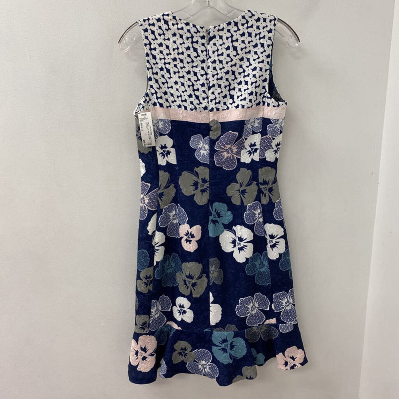 KARL LAGERFELD WOMEN'S DRESS navy white pink 2