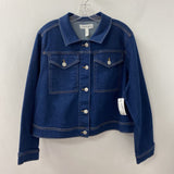 ADDITION ELLE (A mtl 1980) WOMEN'S PLUS OUTERWEAR blue 2X