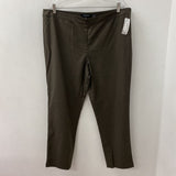 LAFAYETTE 148 WOMEN'S PLUS BOTTOM brown 16