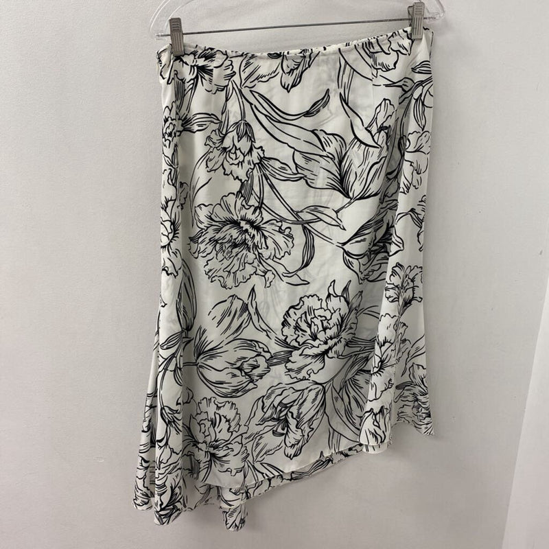 SISLEY WOMEN'S SKIRT white black 12/48