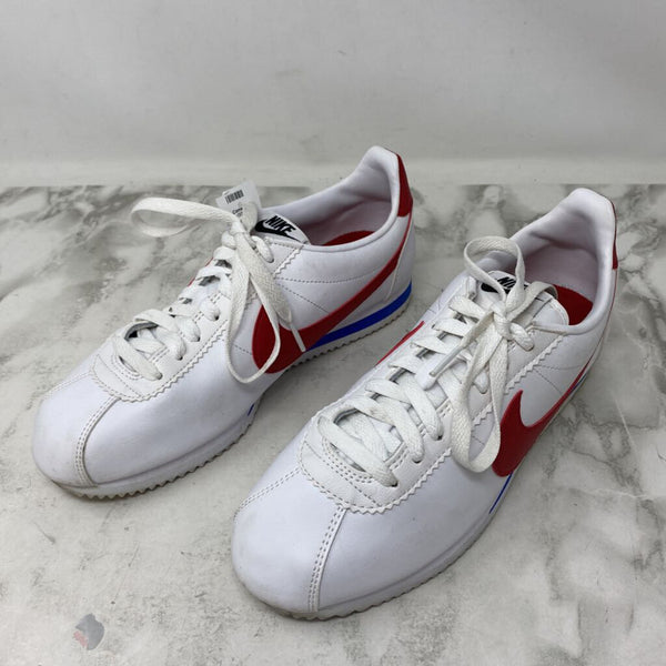 NIKE WOMEN'S SNEAKERS white red blue 9.5