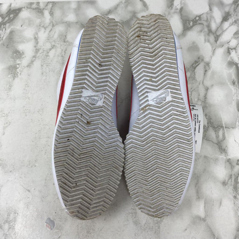 NIKE WOMEN'S SNEAKERS white red blue 9.5