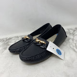 ANNE KLEIN WOMEN'S FLATS black 7.5