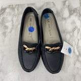 ANNE KLEIN WOMEN'S FLATS black 7.5