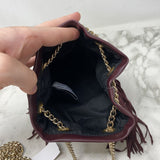 NINE WEST WOMEN'S BAG maroon