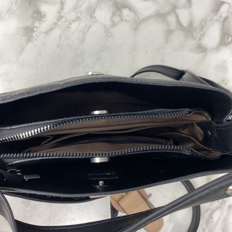 WOMEN'S BAG black tan