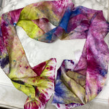WOMEN'S SCARF/SHAWL pink blue yellow multi