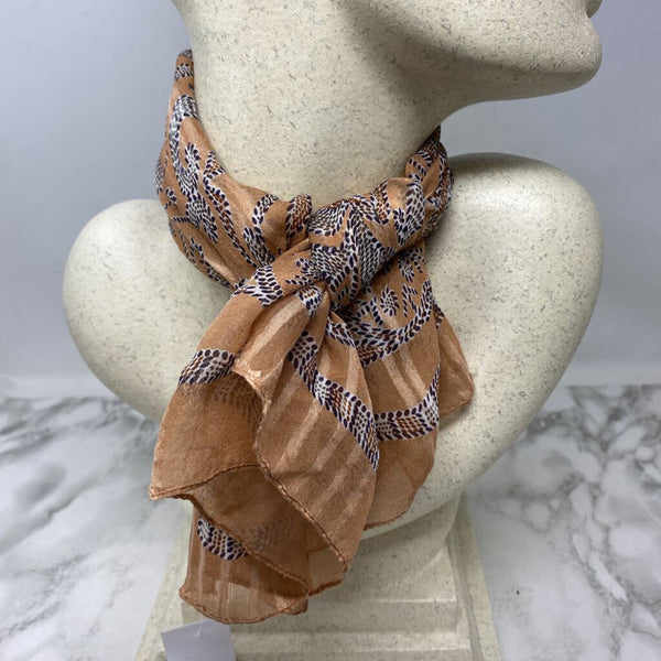 WOMEN'S SCARF/SHAWL beige white brown