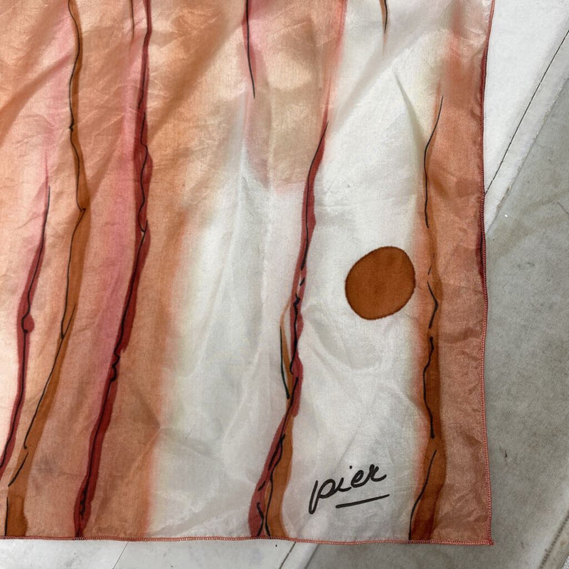 PIER WOMEN'S SCARF/SHAWL pink blush white