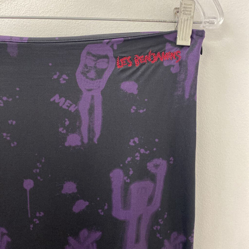 WOMEN'S SKIRT black purple XS