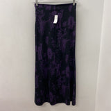 WOMEN'S SKIRT black purple XS