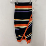 TED BAKER WOMEN'S SKIRT black orange multi 0