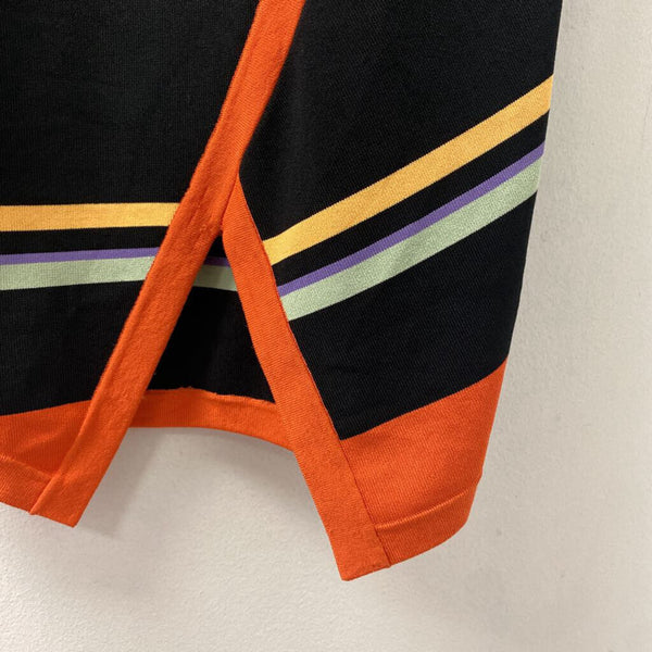 TED BAKER WOMEN'S SKIRT black orange multi 0