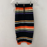 TED BAKER WOMEN'S SKIRT black orange multi 0