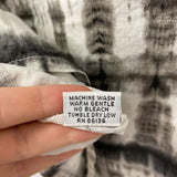 BRYN WALKER WOMEN'S BLOUSE/SHIRT white black grey XS