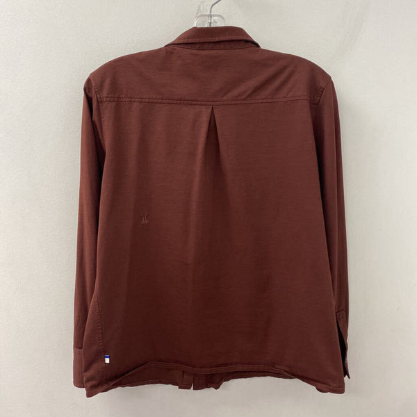 KIT & ACE WOMEN'S BLOUSE/SHIRT brown L