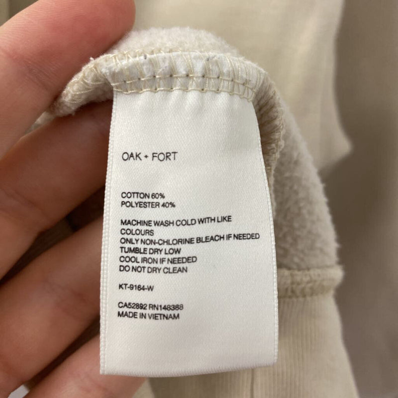OAK + FORT WOMEN'S TOP beige S