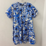 WILD PONY WOMEN'S DRESS white blue black L
