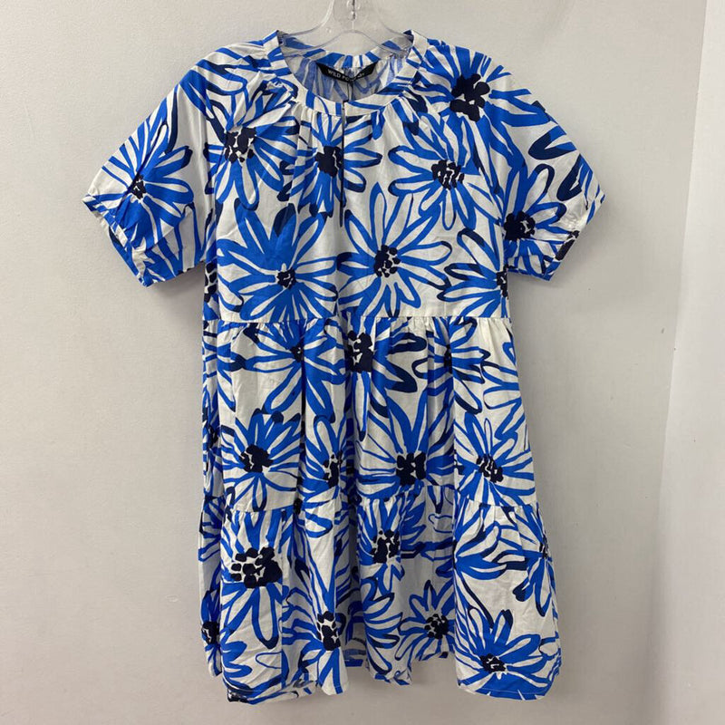 WILD PONY WOMEN'S DRESS white blue black L