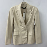 ZARA WOMEN'S BLAZER/JACKET beige S