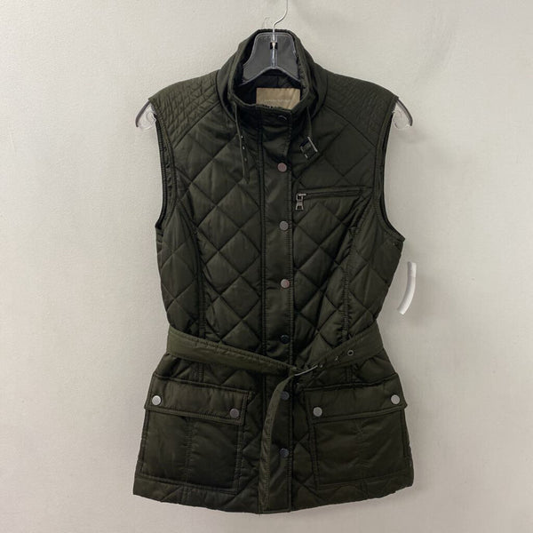 Banana Republic WOMEN'S VESTS OUTERWEAR olive green S