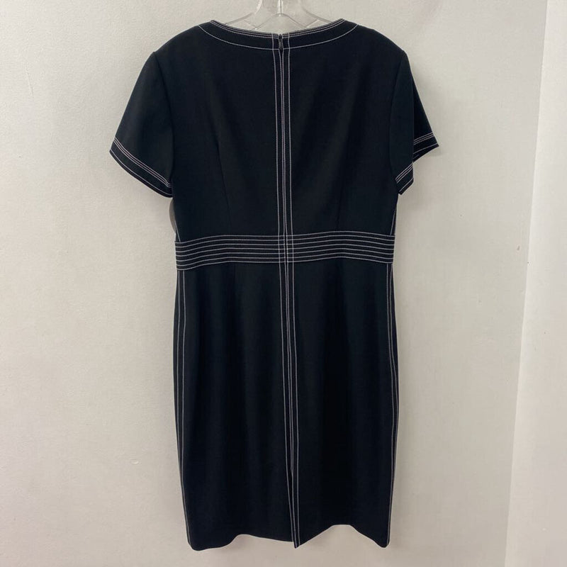 PORTS WOMEN'S DRESS black white 8
