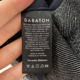 BABATON WOMEN'S TOP black silver XS