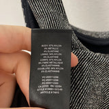 BABATON WOMEN'S TOP black silver XS