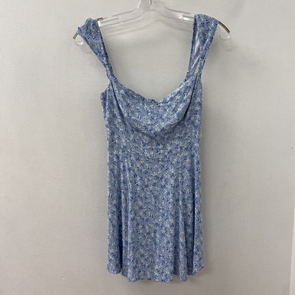 REFORMATION WOMEN'S DRESS blue white 4
