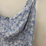 REFORMATION WOMEN'S DRESS blue white 4